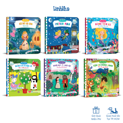 Combo trọn bộ 6 sách chuyển động First Stories