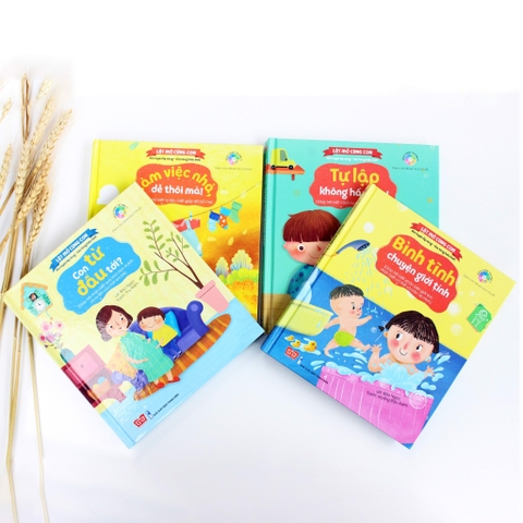 Combo trọn bộ 4q lật mở cùng con