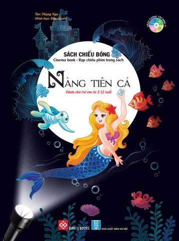 Nàng tiên cá - Sách chiếu bóng - Cinema book - Rạp chiếu phim trong sách