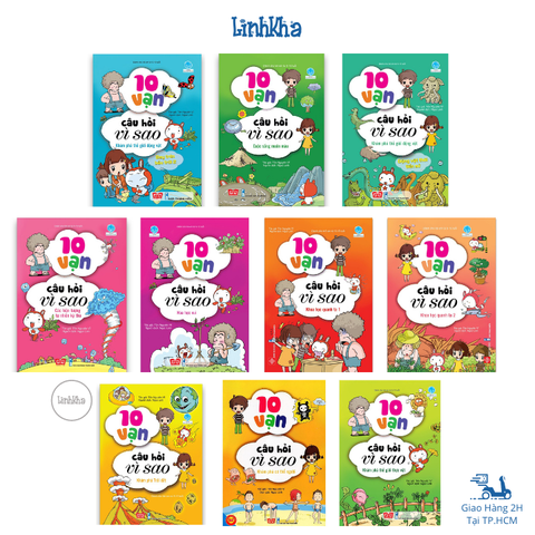 Combo trọn bộ 18 cuốn 10 vạn câu hỏi vì sao