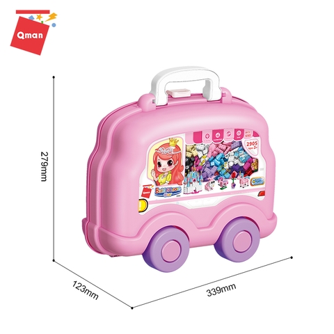 Đồ chơi xếp hình Qman 2905 - Ô tô sáng tạo cơ bản