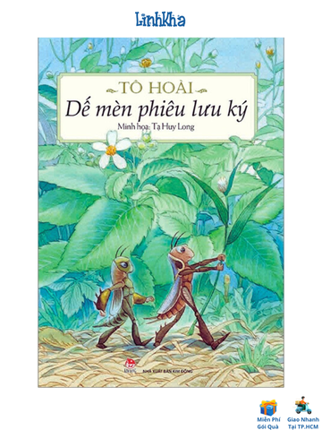 Sách - Truyện Văn Học Thiếu Nhi - Dế Mèn Phiêu Lưu Ký (Bìa Cứng, minh họa Tạ Huy Long) - Kim Đồng