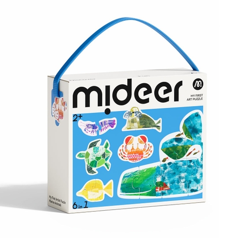 Bộ Ghép Hình Đầu Tiên Của Bé - Đại Dương - My first artist puzzle - Ocean Animal Mideer MD1463