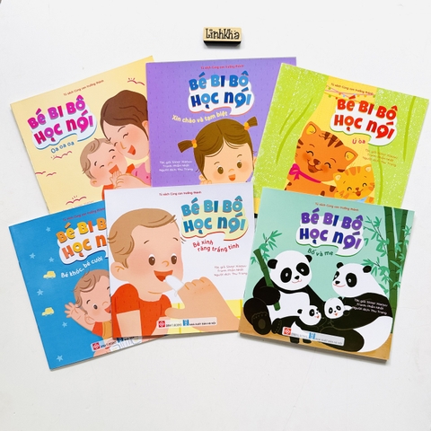 Combo 6 tập - Bé bi bô học nói - Đinh Tị