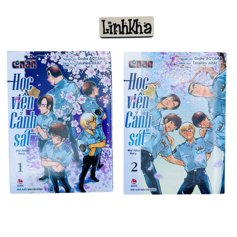 Combo 2 tập truyện Conan Học viện cảnh sát - NXB Kim Đồng