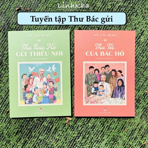 Combo 2 cuốn Thư Bác Hồ gửi Thiếu Nhi và dịp Tết cho đồng bào - Kim Đồng