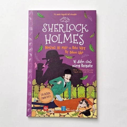 Sách - Vị điền chủ vùng Reigate -Tuyển tập Sherlock Holmes - Những bí mật và báu vật bị đánh cắp - Đinh Tị Books