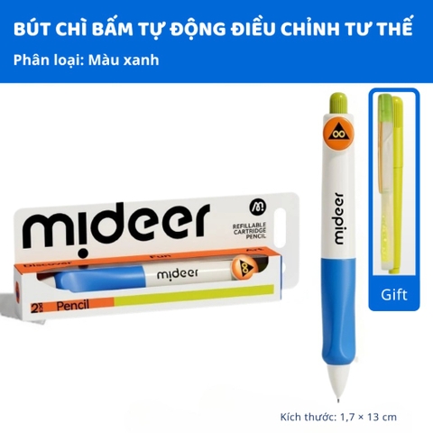 (Xanh) Bút chì bấm - Mideer MD2342