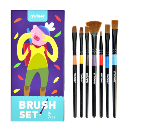 Bộ cọ vẽ cho bé Finger Paint Brush Set - MD4160