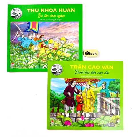 Combo 2 sách Hào Kiệt Đất Phương Nam: Thủ Khoa Huân + Trần Cao Vân - NXB Kim Đồng