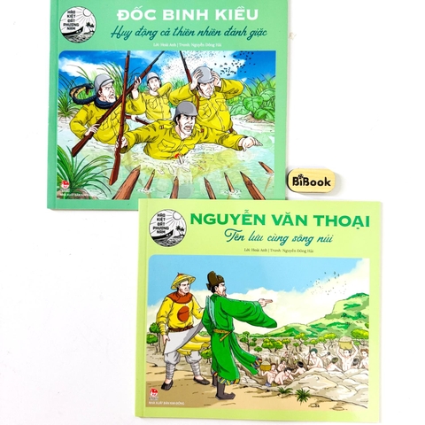 Combo 2 sách Hào Kiệt Đất Phương Nam: Đốc Binh Kiều + Nguyễn Văn Thoại - NXB Kim Đồng