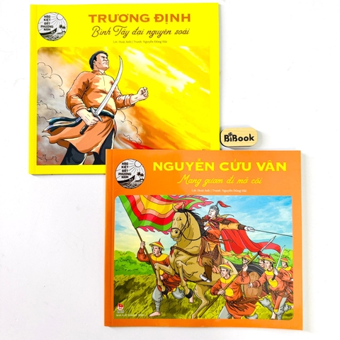 Combo 2 sách Hào Kiệt Đất Phương Nam: Trương Định + Nguyễn Cửu Vân - NXB Kim Đồng