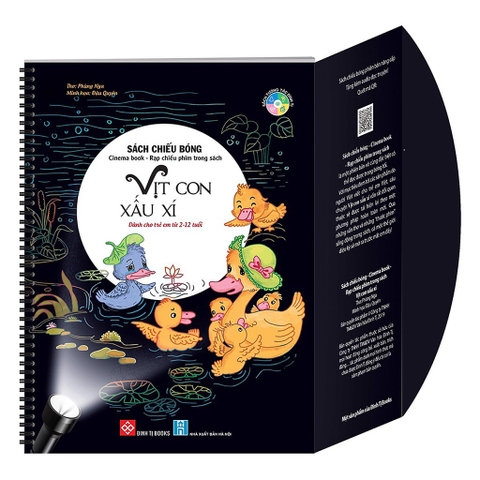 Vịt con xấu xí - Sách chiếu bóng - Cinema book - Rạp chiếu phim trong sách