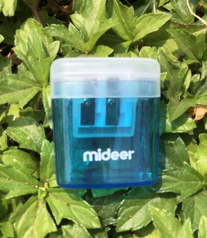 Gọt Bút Chì Mideer - 2 lỗ - Màu Xanh