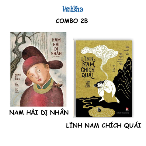 Combo 2 cuốn Lĩnh Nam Chích Quái và Nam Hải Dị Nhân - Kim Đồng