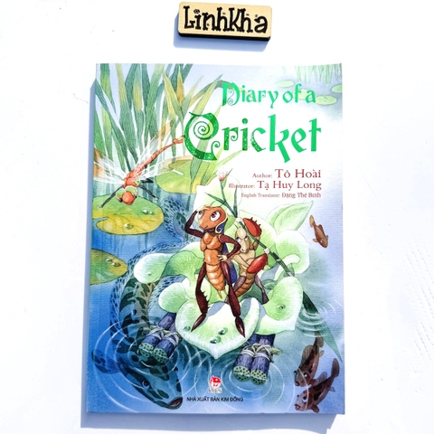 Sách tiếng Anh Dế Mèn phiêu lưu ký - Diary of a Cricket (bìa mềm) NXB Kim Đồng