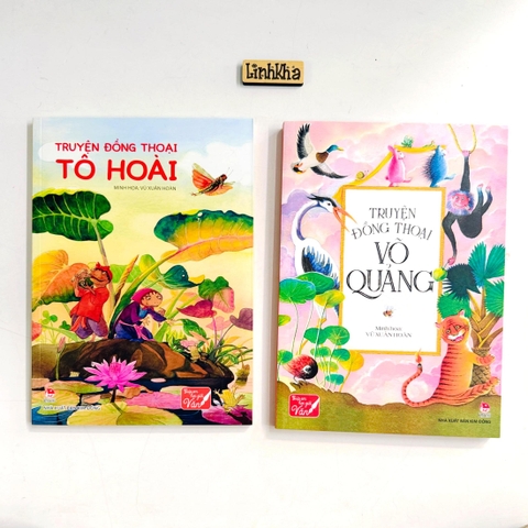 Combo 2 cuốn Truyện đồng thoại Võ Quãng và Tô Hoài - NXB KIM ĐỒNG