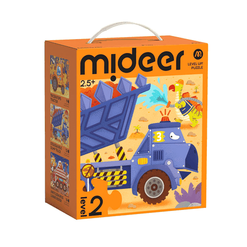 Đồ chơi xếp hình ghép tranh cấp độ 2 Khủng Long - Level Up Puzzle level 2 - Dinosaur Engineering