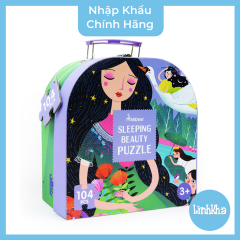 Ghép hình Mideer Công chúa ngủ trong rừng - Mideer puzzle Sleeping Beauty - MD3028