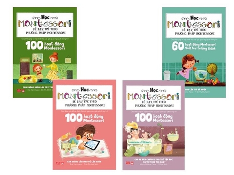 Combo trọn bộ 4q Học Montessori