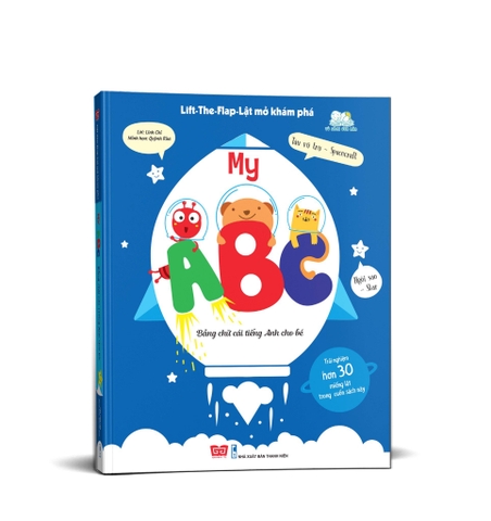 Lift-The-Flap 168N - Lật mở khám phá - My ABC - Bảng chữ cái Tiếng Anh cho bé
