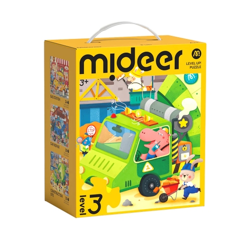 Puzzle Mideer Mẫu mới Level 3 - Giao thông
