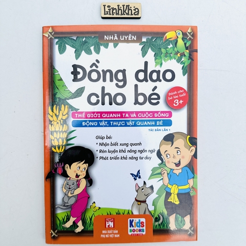 Sách - Đồng dao cho bé - Thế giới quanh ta và cuộc sống - Việt Thư