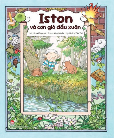 Iston và cơn gió đầu xuân - Sách tranh truyện thiếu nhi - NXB Kim Đồng