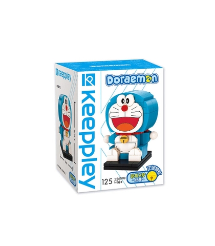 Đồ Chơi Xếp Hình Keepplay A0110: Doraemon Brickheadz  125 Chi Tiết Cho Trẻ Từ 6 Tuổi