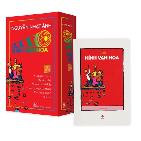 Sách - Boxset 7 Kính vạn hoa (Bộ 54 tập) - Tập 37~42 - Kỉ niệm 30 năm - NXB Kim Đồng