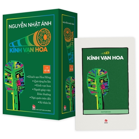 Sách - Boxset 8 Kính vạn hoa (Bộ 54 tập) - Tập 43~48 - Kỉ niệm 30 năm - NXB Kim Đồng