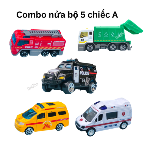 Combo 5 chiếc nửa bộ A xe Mideer (dãy 5 chiếc bên trái)