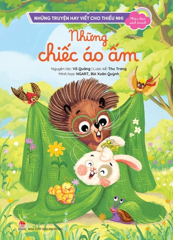 Sách Những chiếc áo ấm - Những truyện hay viết cho thiếu nhi - Phiên bản sách tranh NXB Kim Đồng