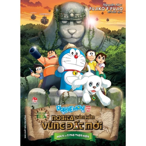 (màu) Doraemon Movie Story Màu - Phiên bản mới: Nobita thám hiểm vùng đất mới - NXB Kim Đồng
