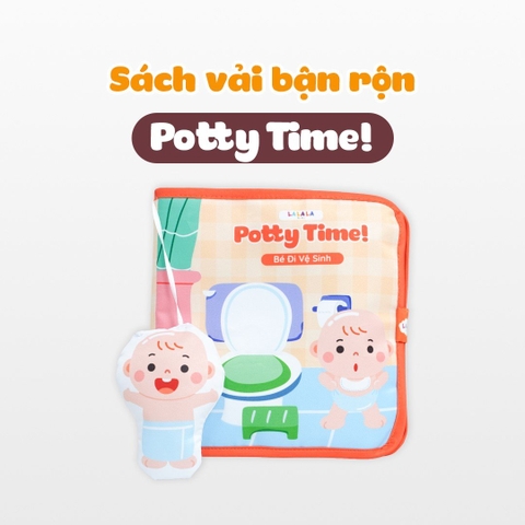 Sách vải bận rộn rèn thói quen tốt - My potty time