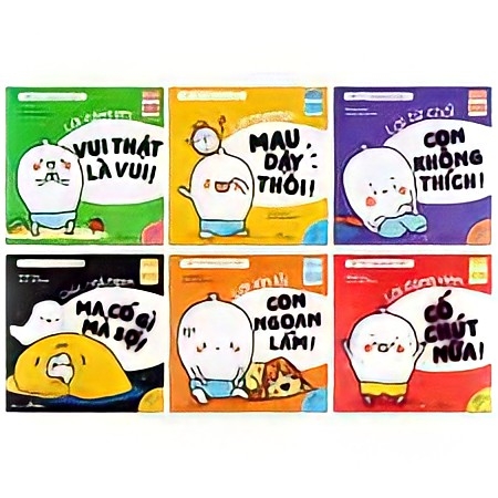 Combo Trọn Bộ 6 Cuốn Sách Ehon Bé Tự Tin Giao Tiếp