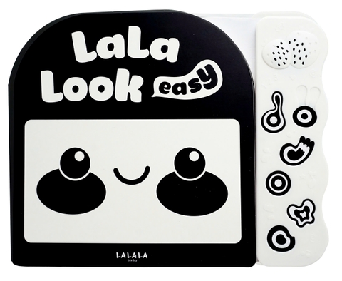 Sách âm thanh Lalala baby Lalalook easy - Đồ chơi giáo dục sớm cho trẻ sơ sinh phát triển thị giác thính giác - lalala baby