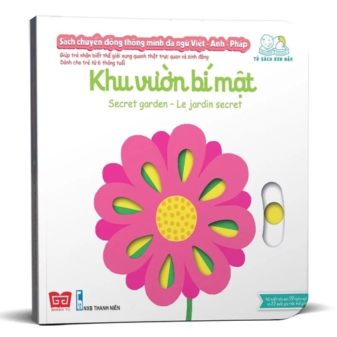 Sách Chuyển Động Thông Minh Khu Vườn Bí Mật - Secret Garden