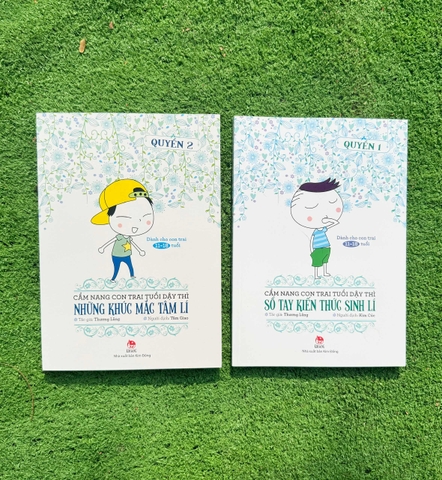Trọn bộ 2 tập cẩm nang dậy thì con trai - Kim Đồng