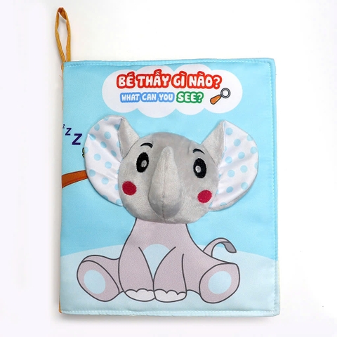 Sách vải Bé thấy gì nào