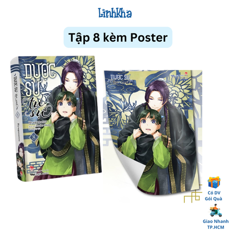 Combo Dược sư tự sự tập 8 + poster - Kim Đồng
