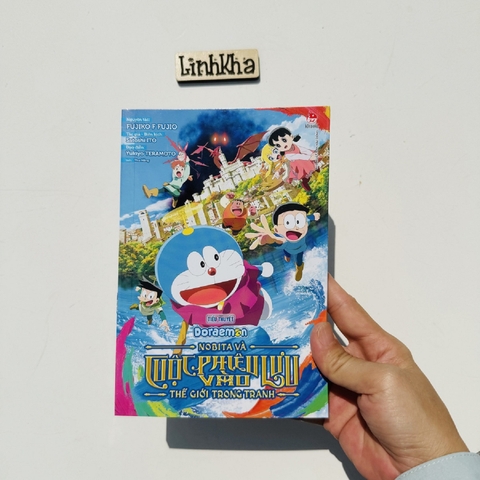 Sách Tiểu thuyết Doraemon - Nobita và cuộc phiêu lưu vào thế giới trong tranh - NXB Kim Đồng