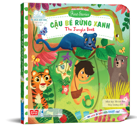Sách chuyển động - First stories - The Jungle book - Cậu bé rừng xanh