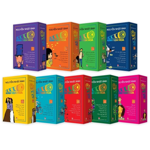 Combo 9 Boxset Kính Vạn Hoa Bộ Kỉ Niệm 30 Năm - Kim Đồng