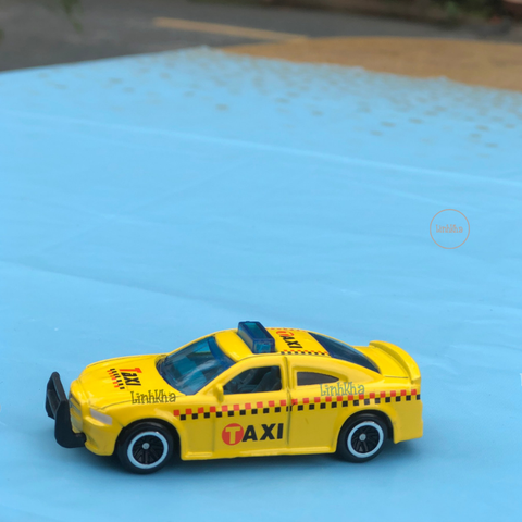 Xe Mideer City Vehicles - Taxi (Vàng)