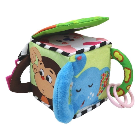 Xí ngầu ngộ nghĩnh - động vật (rừng xanh) - đồ chơi vải an toàn pipo