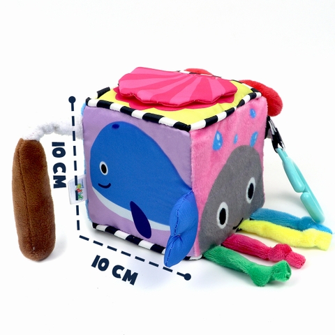 Xí ngầu ngộ nghĩnh - sinh vật biển - đồ chơi vải an toàn pipo