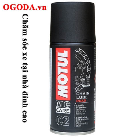 Chai xịt dưỡng sên Motul C2 150ml