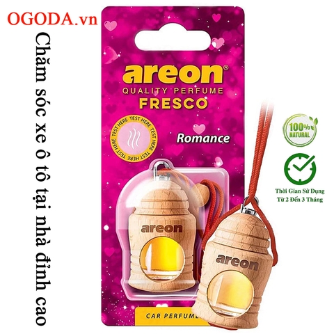 Tinh dầu treo ô tô Areon Presco hương Romance (Dịu Nhẹ-Lãng Mạn)