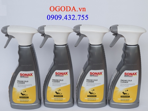 Làm sạch khoang động cơ ô tô, xe máy - Sonax Engine Cold Cleaner